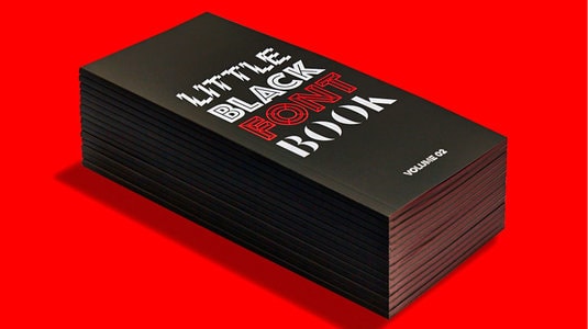 Little Black Font Book